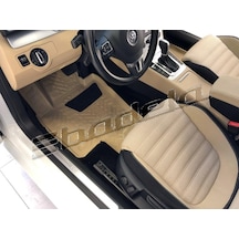 Vw Passat B6 2006-2007 3d Kauçuk Bej Havuzlu Paspas Kokusuz İthal