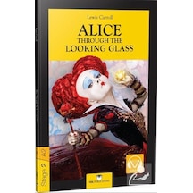 Stage-2 Alice Through The Looking Glass - İngilizce Hikaye - Lewis Carroll - MK Publications