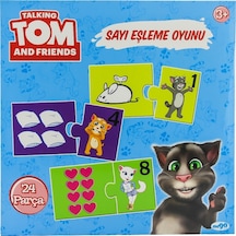Konuşan Kedi Tom Sayı Eşleme Oyunu