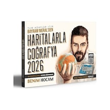 Benim Hocam Yayınları 2026 Tüm Adaylar İçin Haritalarla Coğrafya