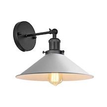 Rsylight Retro Metal Dekoratif Rustik Siyah Mafsallı Duvar Aplik-1464438075694