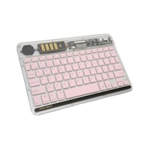 Zr612 Rgb Şeffaf Pembe Bluethooth Klye