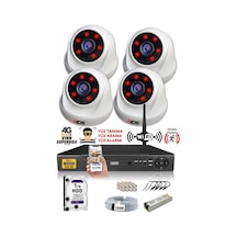 IDS D-2026HD-SET4-1TB 4 Kameralı 1080P Full HD 5 MP Sony Lensli Kamera Seti - 2026