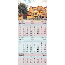 2027 Yılı Gemici Takvimi-tarihi Odunpazarı Evleri