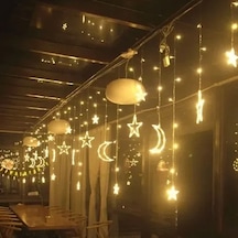 Gün Işığı Perde Led 2 Metre Uzunluk İle Dekorasyon Çok Renkli