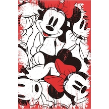 Mickey Mouse Tasarımlı Ahşap Poster Renkli - 645065594