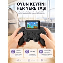 Mey İthalat Mini Retro Oyun Konsolu S10 2.8 İnç Ekran Taşınabilir Klasik Atari Yeni Nesil