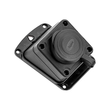 Byes 1/16a 220v Monofaze Kauçuk Tekli Eğik Duvar Priz 5 Adet