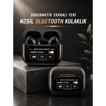 Bluetooth Kulaklık Kablosuz Ekranlı Anc/enc Destekli Dokunmatik Belirtilmemis