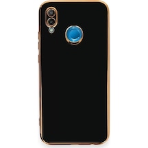 Newface Huawei P20 Lite Kılıf Volet Silikon - Siyah