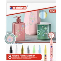 751 Gloss Paint Marker Ana Renkler 1-2mm 8li Set