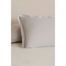 Karaca Home Basic Volanlı 2'li Yastık Kılıfı Gri 50x70 Cm Gri