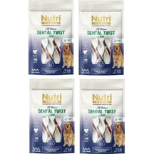 Nutri Canin Dental Twist Kuzu Etli S-m Irk İçin Köpek Ödülü 80 Gr. X 4 Adet Nutri Canin Dental Twist Kuzu Etli S-m Irk İçin Köpek Ödülü 80 Gr. X 4 Adet