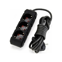 3'lü Topraklı Kablolu Grup Priz, 16a 250v, 5 Metre 0