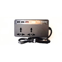 Powermaster Cz01/12v-24v 12-24 Volt 200 Watt 3 Usb Girişli Araç P