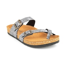 Muya 31101 Z Camilia Casual Günlük Platin Kadın Terlik Platin