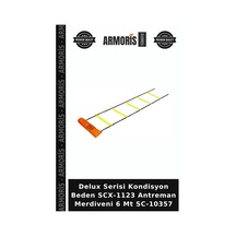 Delux Serisi Kondisyon Beden Scx-1123 Antreman Merdiveni 6 Mt Sc-10357 Çok Renkli