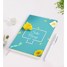 Kişiye Özel Isimli Çerçeveli Defter Kalem Seti-20