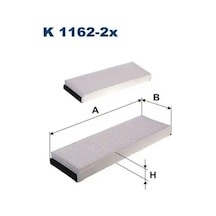 Fıltron K11622x Polen Filtresi 4f0819439 4f0898438