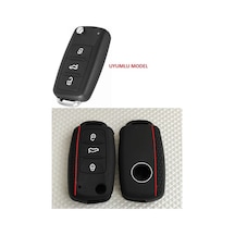 Gma Keys Volkswagen Anahtar Kılıfı Silikon 3 Tuş Oem