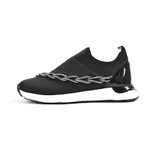 Beety 23BY.874 Siyah Streç Zincirli Kadın Sneakers Ayakkabı Siyah