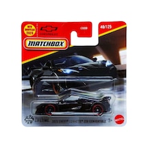Matchbox - 2023 Chevy Corvette Z06 Convertible - Siyah 1/64 2025 Üretim - Jbn76 Gri