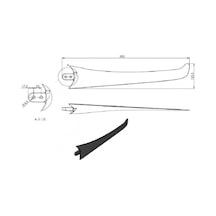 Istabreeze 60 Cm Kanat Seti - Whisper Sessiz Siyah Ø1.25M