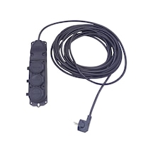 3lü 10 Mt Uzatma Kablosu Çantalı Kauçuk Priz 3x1.5 Cca Kablo 4533