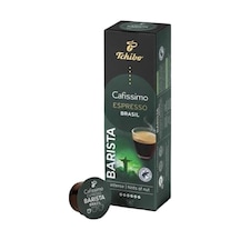 Tchibo Caffısımo Kapsül Kahve 10'lu Espresso Brasil - Aromatik & Dengeli Lezzet - Tekli Tarı