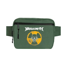 Megadeth Warnıng Alarm Yeşil Bel Çantası