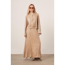 Ftz Women Kadın Kraş Etekli Takım Vizon 31171 Vizon Ftz Women Kadın Kraş Etekli Takım Vizon 31171 Vizon