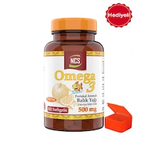 Ncs Omega 3 Portakal Aromalı Çocuklar Için Balık Yağı 102 Softgel