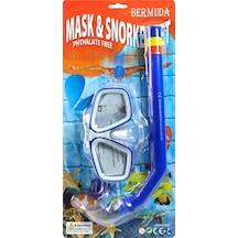 Maske Şnorkel Set Mavi