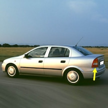 Opel Astra G Sedan 98-04 Sol Arka Stop Fren Lambası Sarı Sinyalli