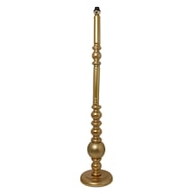 Ahşap Gold Lambader Ayak Vintage Model 140cm La77821 Gold