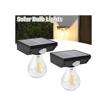 Fithome Yt-819 1 Watt Suya Dayanıklı Hareket Sensörlü Solar Led Lamba Çok Renkli
