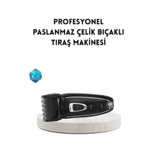 Unisex Şarjlı Saç Ve Sakal Kesme Makinesi Sessiz Motor, 1 12 Mm Ayarlanabilir Başlık