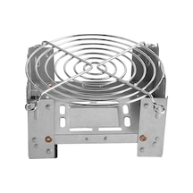 Neevoyu Kamp, Yürüyüş Ve Piknik İçin Katlanabilir Alüminyum Alkol Ocağı - 5 Kg Yüke Dayanır, Kaymaz Tabanlı, Kolay Taşınır Gri