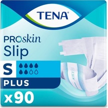 Tena Slip Proskin Plus 6 Damla Bel Bantlı Hasta Bezi S 90'lı