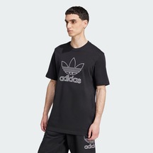 Black Adidas Erkek Günlük T-shirt Outl Tref Tee Jp1088 Siyah