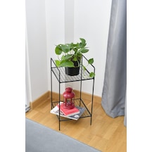 Metal Saksı Iskandinav Çiçeklik Sehpa Wd315
