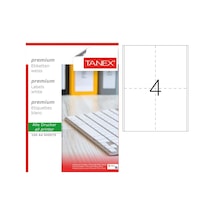 Tanex Tw-2504 98X148.5MM Lazer Etiket 100'lü