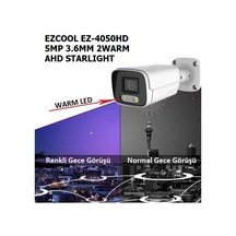Ezcool Ez-4050hd 5mp 3.6mm Fullcolor Ahd Bullet Kamera