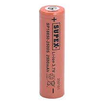Sp18650-2500s 3.7v 18650 Model 2500mah Li-ion Uçlu Pil