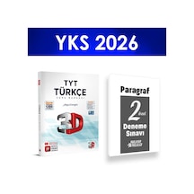 2026 Tyt Türkçe Soru Bankası 3d Yayınları Paragraf Deneme Hediyeli