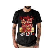 Noıssey Kırmızı Etiket Galashop Slam Dunk Takımı Unisex T-shirt 17843 Siyah