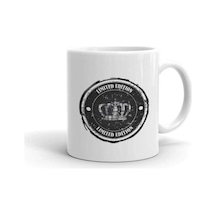Limited Edition Baskılı Kupa Beyaz