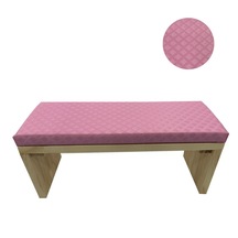 Manikür Sehpası Desenli Pembe