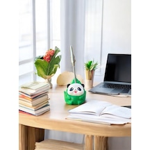Bambu Panda Kawaii Sevimli Panda Fotoğraf Ve Not Tutucu - Ofis Masa Not Tutacağı Çok Renkli