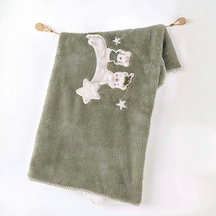 Andywawa Ac26190 My 1 St Wardrobe Battaniye 90x85 Green Çok Renkli